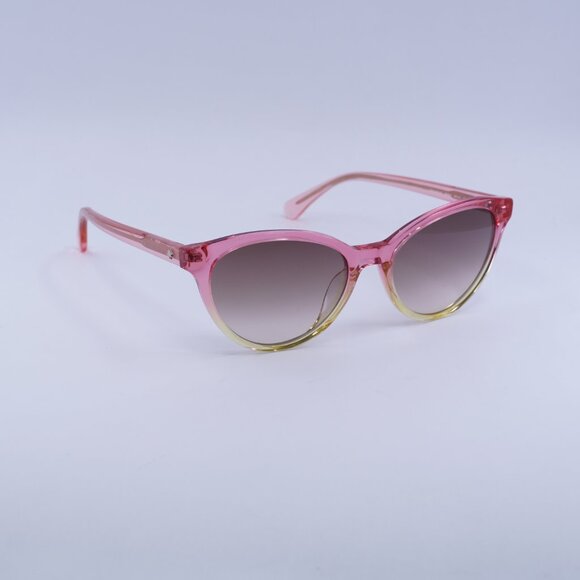 Kate Spade ADELINE/G/S 0GVZ HA Sunglasses Pink Cat Eye Frame, Pink Lenses main image 9